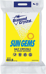 Sun Gems® Crystals and Sun Gems® Red·Out® Water Softener Salt Crystals 