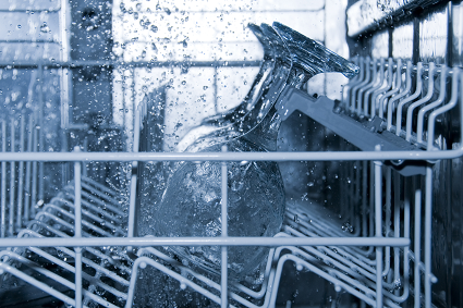 dishwasher inside