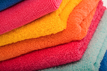 Bright Towel Stack