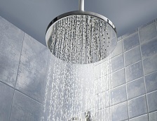Showerhead on 